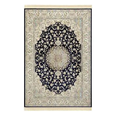 Kusový koberec Nouristan Naveh 104378 Dark blue Cream 95x140 cm