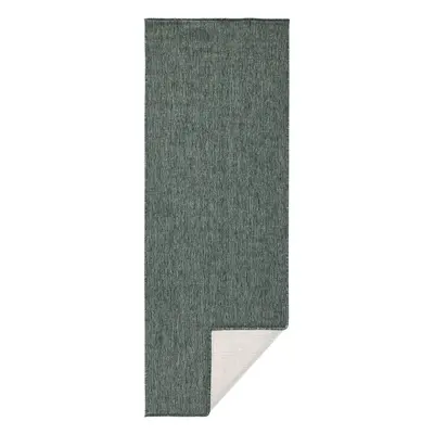 Kusový běhoun Northrugs Twin 103095 Green 80x350 cm