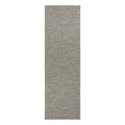 Kusový běhoun Hanse Home BT Carpet Nature 104269 Grey anthracite 80x250 cm