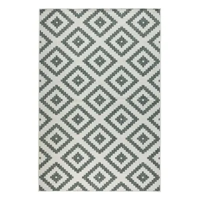 Kusový koberec Northrugs Twin 103131 Green Cream 200x290 cm