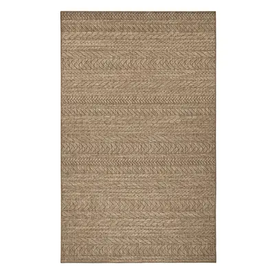 Kusový koberec Northrugs Forest 103995 Beige Brown 80x150 cm