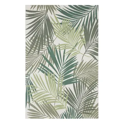 Kusový koberec Northrugs Beach 103843 Vai Green Cream 120x170 cm