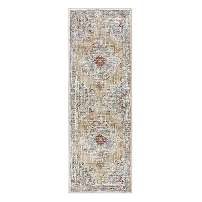 Kusový běhoun Hanse Home Luxor 105645 Strozzi Beige Blue 80x240 cm