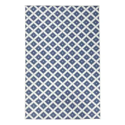 Kusový koberec Northrugs Twin 103128 Blue Cream 200x290 cm