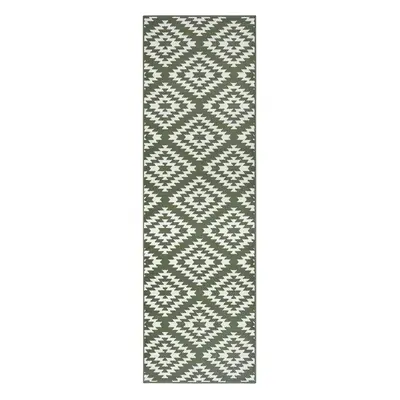 Kusový běhoun Hanse Home Basic 105467 Green 80x300 cm