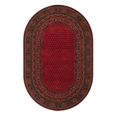 Kusový koberec POLONIA Baron Burgund 2 - Ovál 170x235 ovál cm