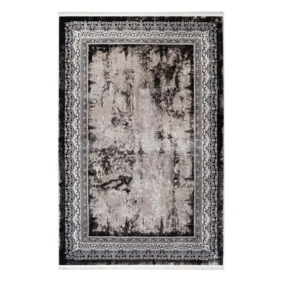 Kusový koberec ORIENTAL 3969 Black/Beige 80x150 cm