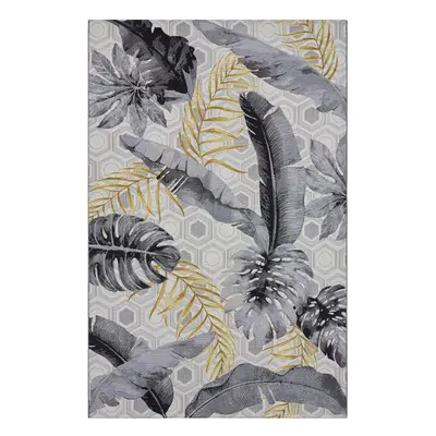 Kusový koberec Hanse Home Flair 105612 Gold Leaves 200x285 cm