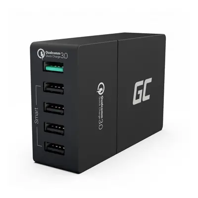 Green Cell Charger 5xUSB Quick Charge 3.0