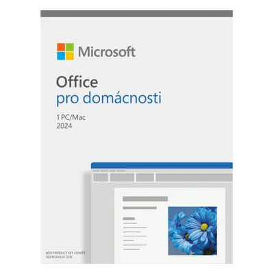 Microsoft Office 2024 pro domácnosti, CZ