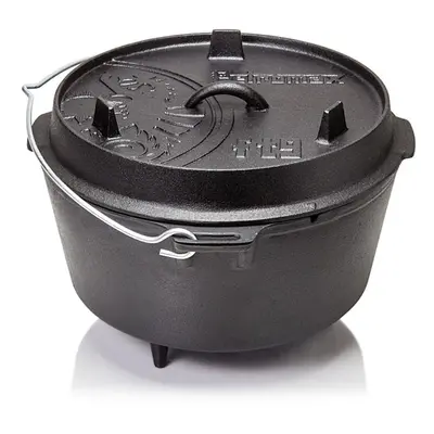 Petromax litinový kotlík Dutch Oven s nožičkami - 25 cm, 7,5 l