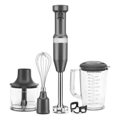 KitchenAid tyčový mixér s příslušenstvím 5KHBV83 - tmavě šedý mat