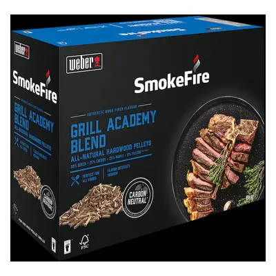 Dřevěné přírodní pelety Grill Academy Blend, 8 kg