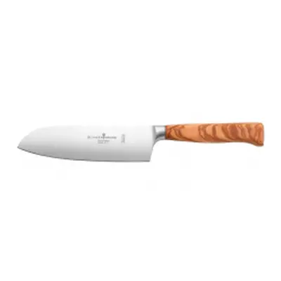 Schwertkrone Olivewood Santoku japonský nůž 18 cm