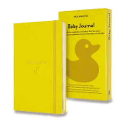 Moleskine Zápisník Passion Baby Journal - tvrdé desky L, žlutý A5, 200 listů