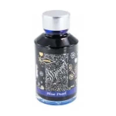 Diamine Shimmer Blue Pearl 50 ml, lahvičkový inkoust