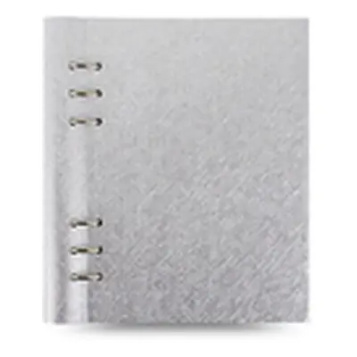 Filofax Clipbook Saffiano Metallic silver A5