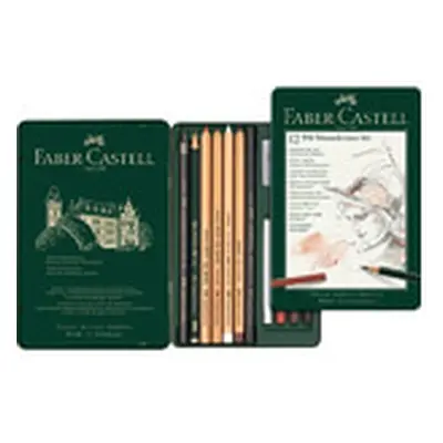 Faber-Castell 112975 Pitt Monochrome sada uměleckých výtvarných potřeb 12 ks