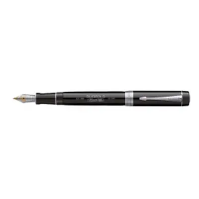 Parker 1502/9193675 Duofold 135th SE Black CT, plnicí pero -F