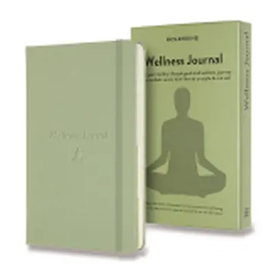 Moleskine Zápisník Passion Wellness Journal - tvrdé desky L, zelený A5, 200 listů