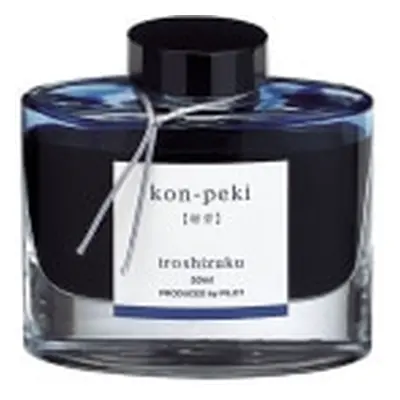 Pilot Iroshizuku Kon-Peki - Deep Cerulean Blue lahvičkový inkoust LP-1130-KO