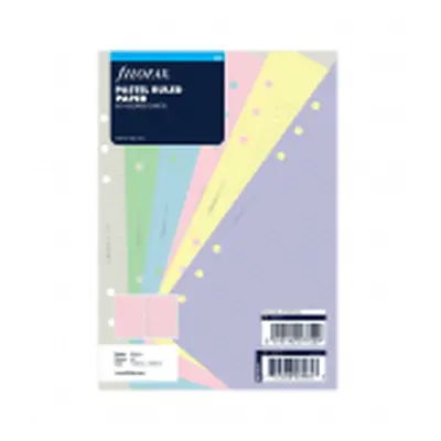 Filofax 132610 A5 linkované papíry pastelové, 60 listů