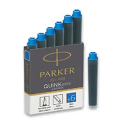 Parker 1502/0150409 inkoustové mini bombičky modré 6 ks