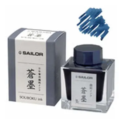 Sailor Sou-Boku, modročerný inkoust 50 ml