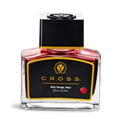 Cross Red, červený lahvičkový inkoust 62,5 ml