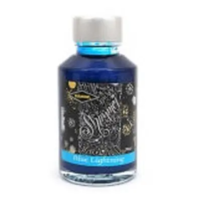 Diamine Shimmer Blue Lightning 50 ml, lahvičkový inkoust