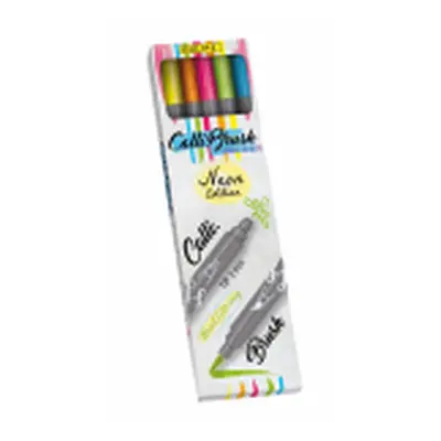 Online 19078 Calli.Brush Neon kaligrafické fixy 5 ks