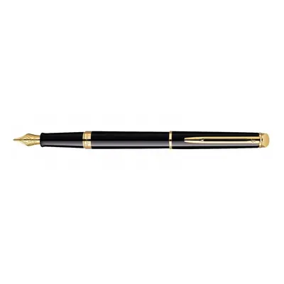 Waterman Hémisphere Black Lacquer GT 1507/1920510, plnicí pero