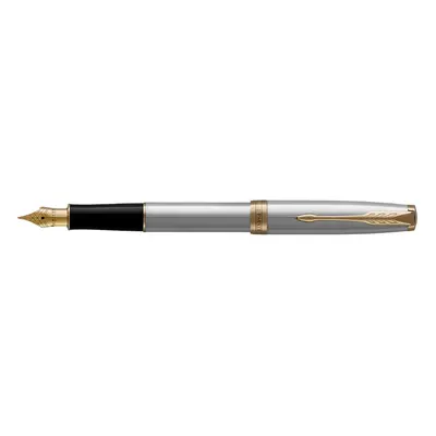 Parker Royal Sonnet Stainless Steel GT 1502/5131504, plnicí pero