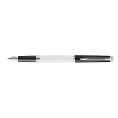 Waterman Hémisphère Colour Blocking Black & White CT plnicí pero hrot F 1507/1992843