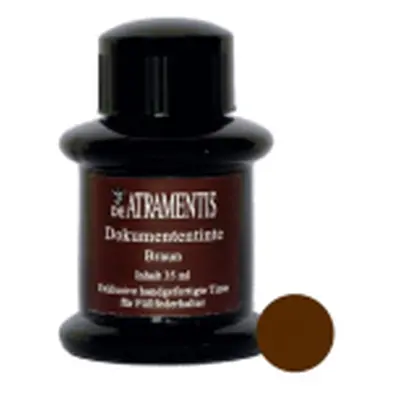 De Atramentis Document Brown, dokumentní inkoust 45 ml hnědý