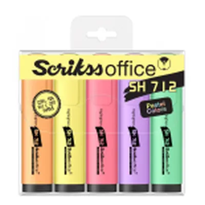 Scrikss SH712 Pastel 5 ks