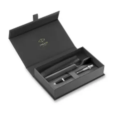 Parker IM Essential Matte Black CT kuličkové pero dárková sada s pouzdrem 1502/3293632