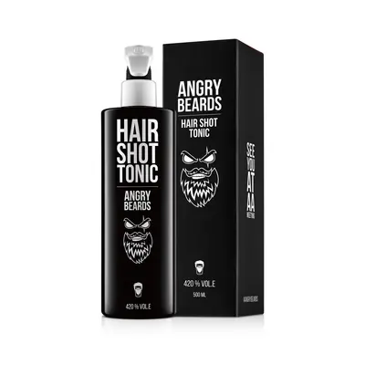 Angry Beards Hair Shot tonikum na vlasy 500 ml