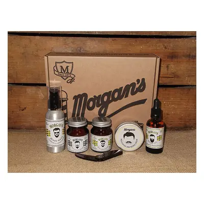 Morgans Gentlemans Moustache and Beard Set