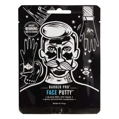 Barber Pro Face Putty černá maska pro muže 21 g