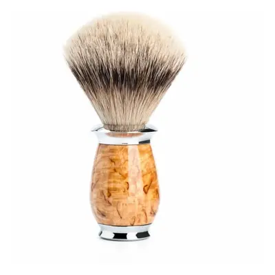 Mühle Purist Karelian Burl Birch Silvertip Badger