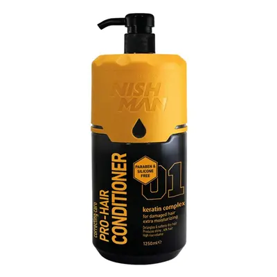 Nishman Hair Conditioner 01 Keratin Complex 1250 ml