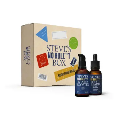 Steve´s Beard Boosting olej na vousy 30 ml + Beard Booster 30 ml sada na růst vousů