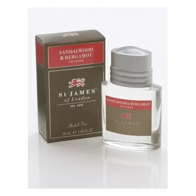 St James of London Sandalwood Bergamot kolínská voda pánská 50 ml