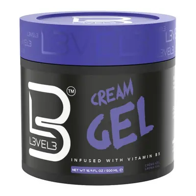 L3VEL3 Cream Hair Gel With Vitamin B5 500 ml