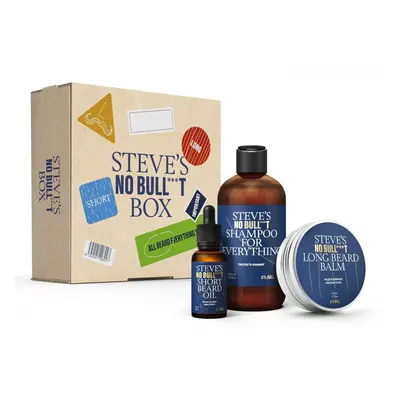 Steve´s All Beard Everything Box Steve&#039;s šampon na vlasy a vousy 250 ml + Steve&#039;s olej