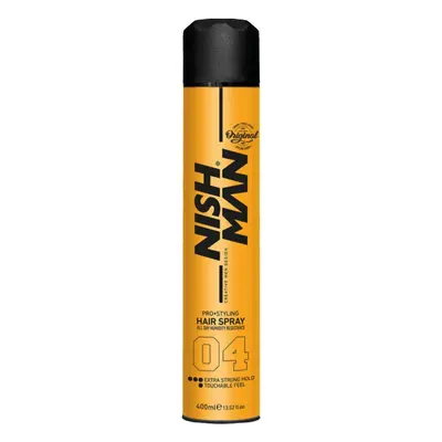 Nishman Hair Styling Strong Hold Spray lak na vlasy 400 ml