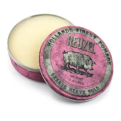 Reuzel Pink Grease Heavy Hold, pomáda na vlasy 113 g