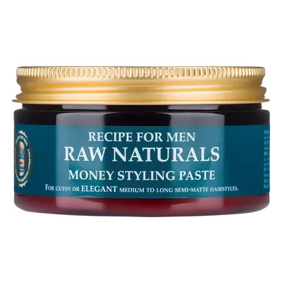 Recipe For Men Raw Naturals Money Styling Paste 100 ml