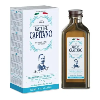 Pasta del Capitano 1905 Green Tea ústní voda 100 ml